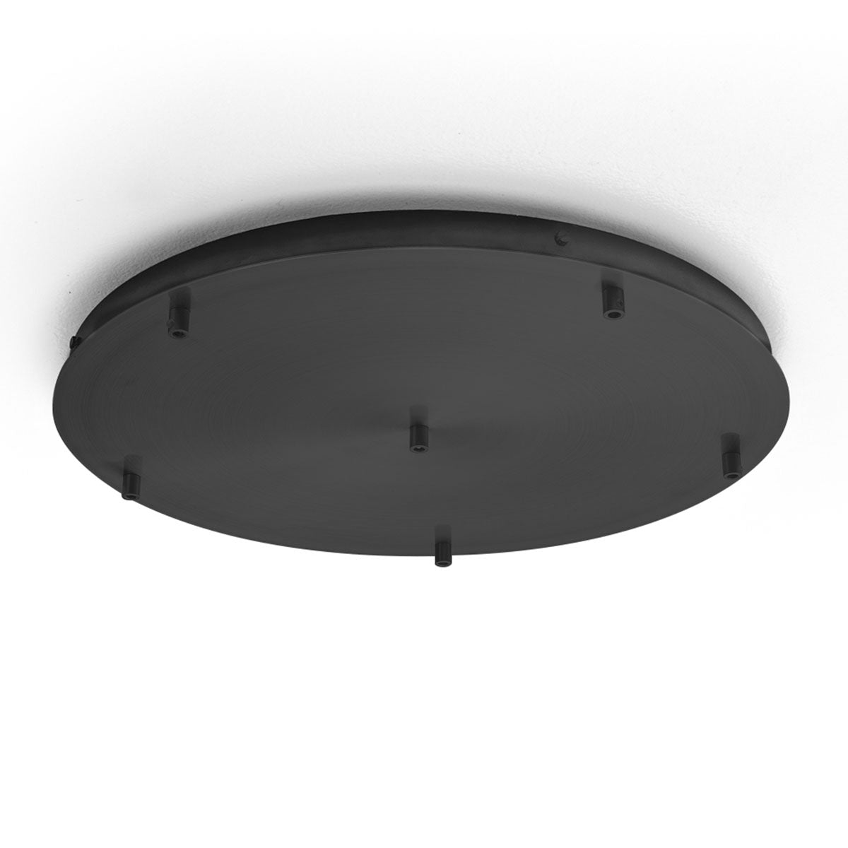 GEALUCE Rosone rotondo 6 luci in metallo bianco-nero-oro ALICE B T/6