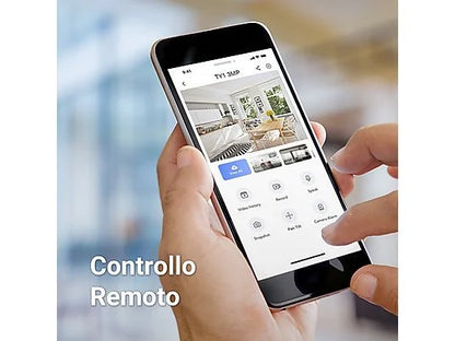 Cameră de securitate WiFi motorizată pentru interior Ezviz TY1 360° FHD – Audio bidirecțional – Monitorizare inteligentă – Senzor de mișcare