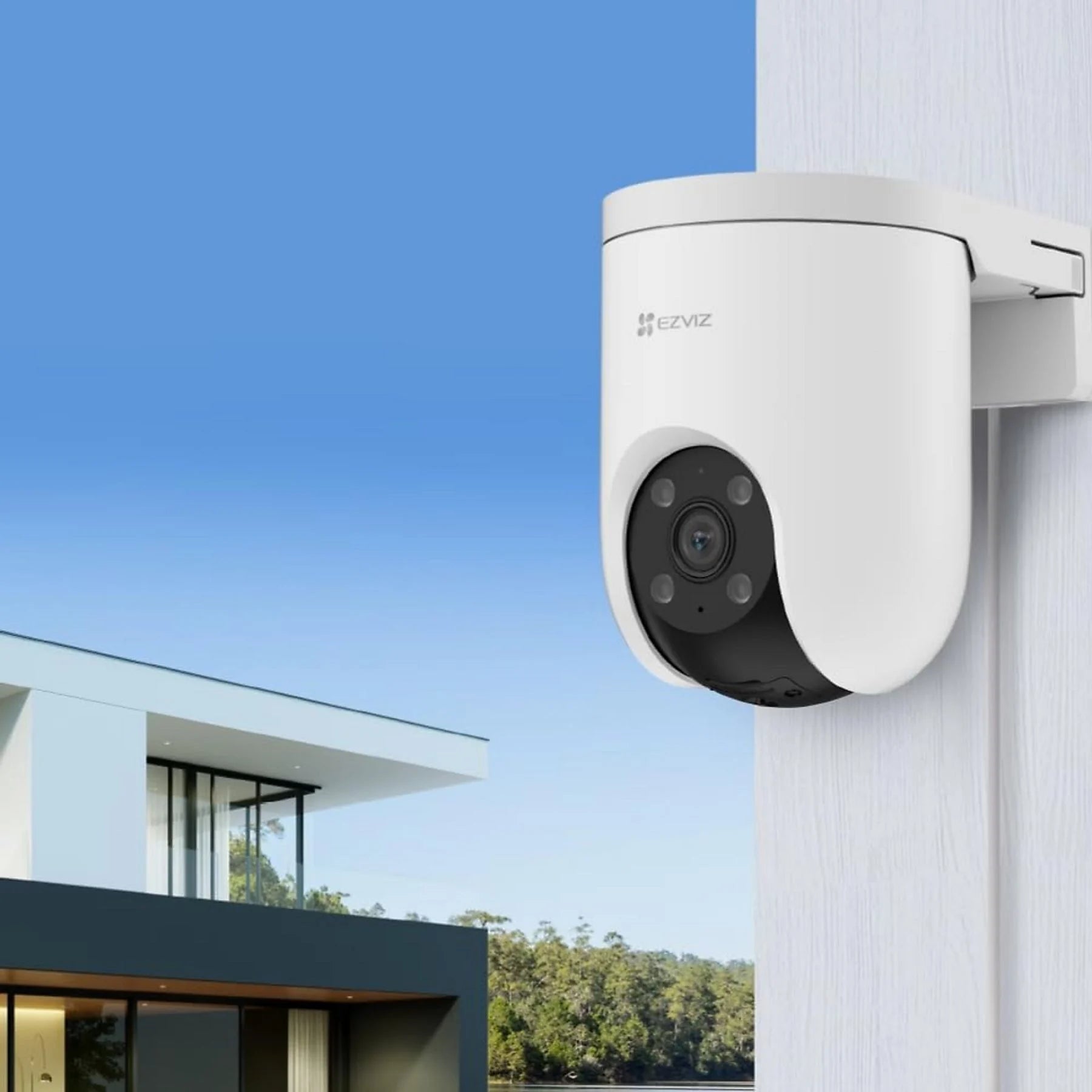 VIDEOCAMERA SORVEGLIANZA EZVIZ H8C Poe 2K PER ESTERNO