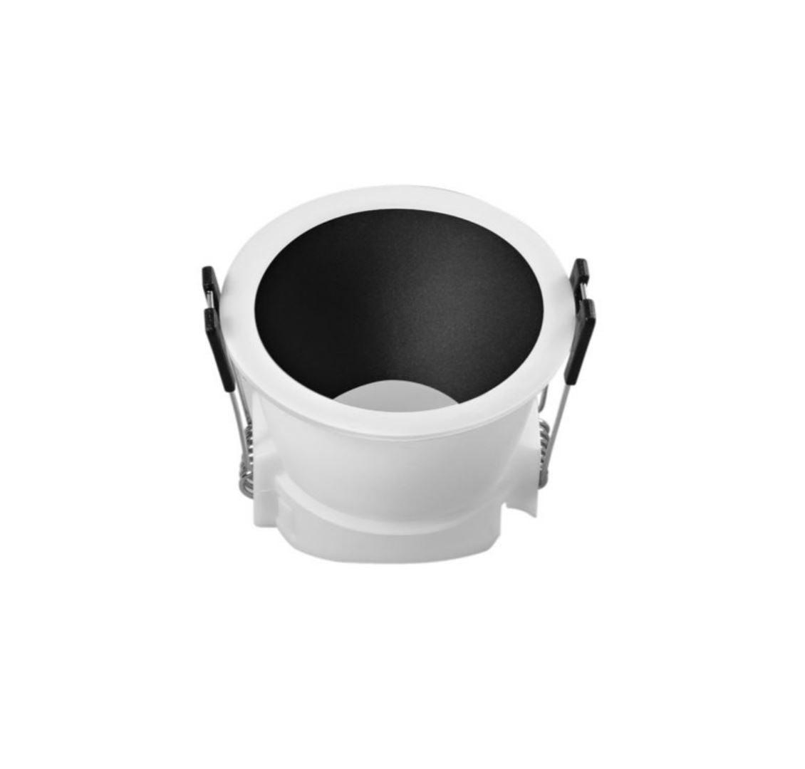 Faro Incasso PC D.73mm Portalampada GU10 | Bianco Nero Silver Champagne Oro | Non Incl. APOTEMA