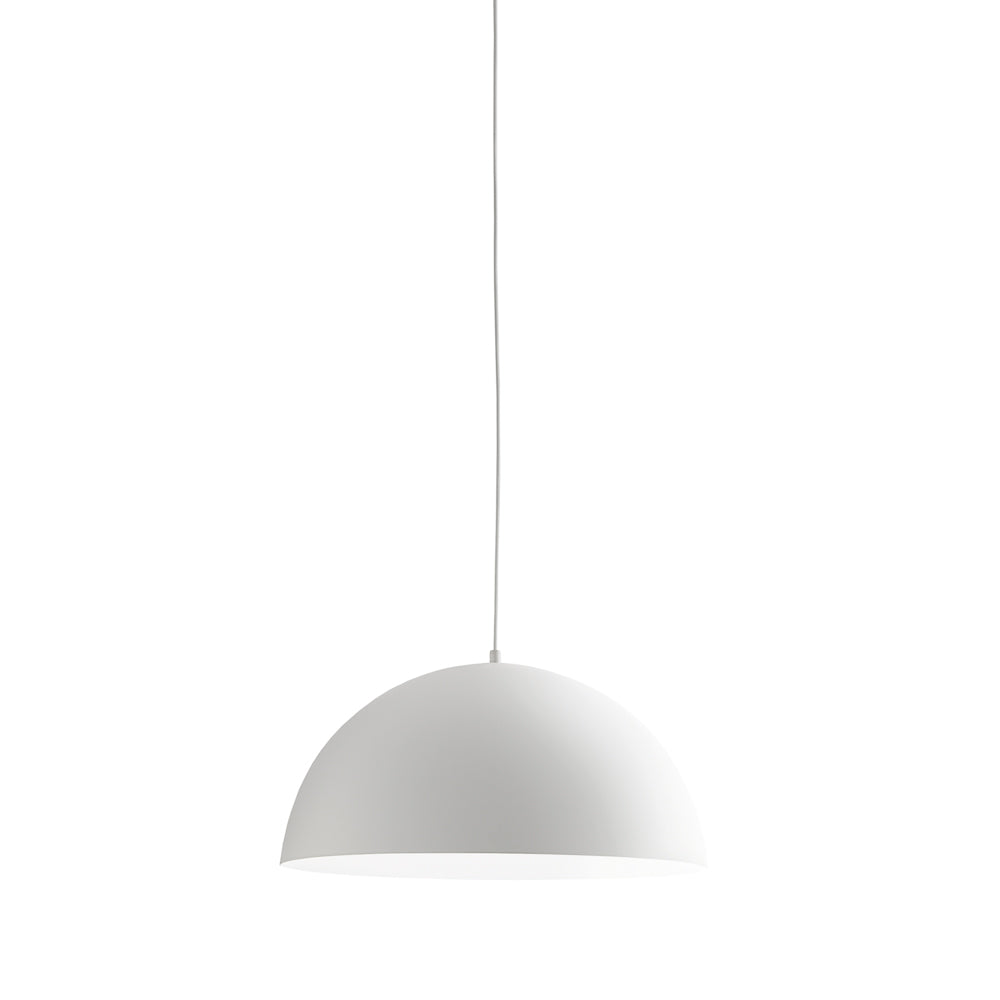 GEALUCE Sospensione con montatura in alluminio. Finitura bianco-nero-ottone-rame 1XE27 non incl.