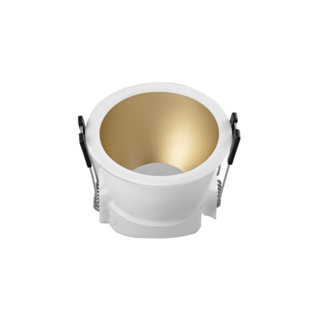 Faro Incasso PC D.73mm Portalampada GU10 | Bianco Nero Silver Champagne Oro | Non Incl. APOTEMA