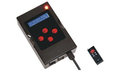 Controler Master 3 canale pentru utilizarea proiectoarelor în modul ușor, intrare 230V, ieșire DMX/XLR-3 2 canale, IP20