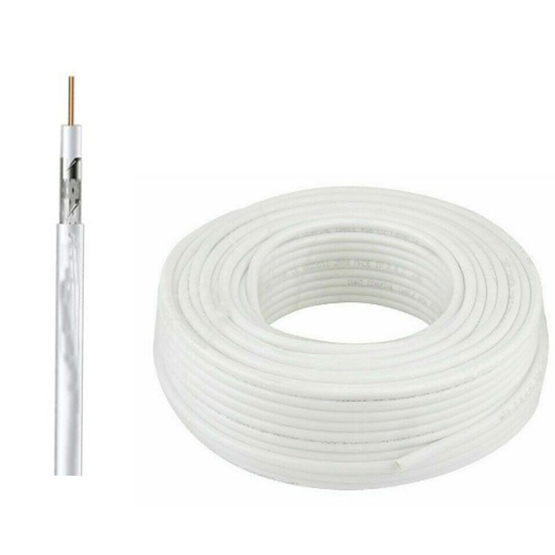Cablu Poliplast TV pentru Digital Terestru și Satelit 3,6mm 100 metri EVO390