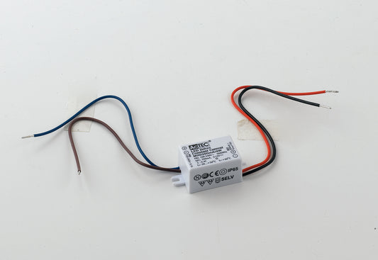 Mini Driver Corrente Costante 4W IP65 Input 100-240V | 12V 350mA o 24V 0,17A | INTEC