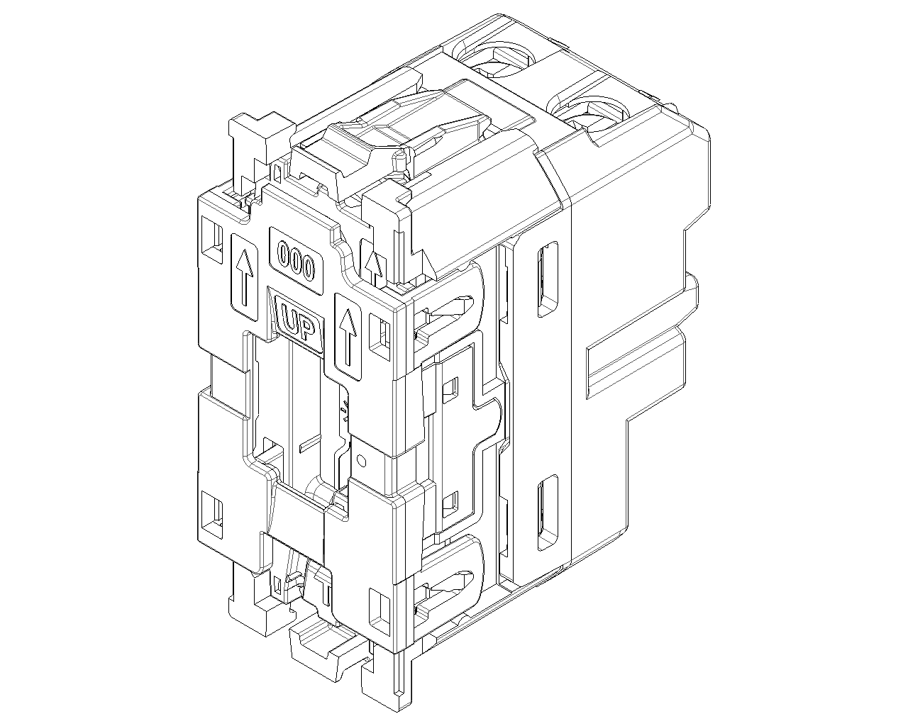 Deviatore 1P 10 AX 250 V~ illuminabile Vimar Linea 30004