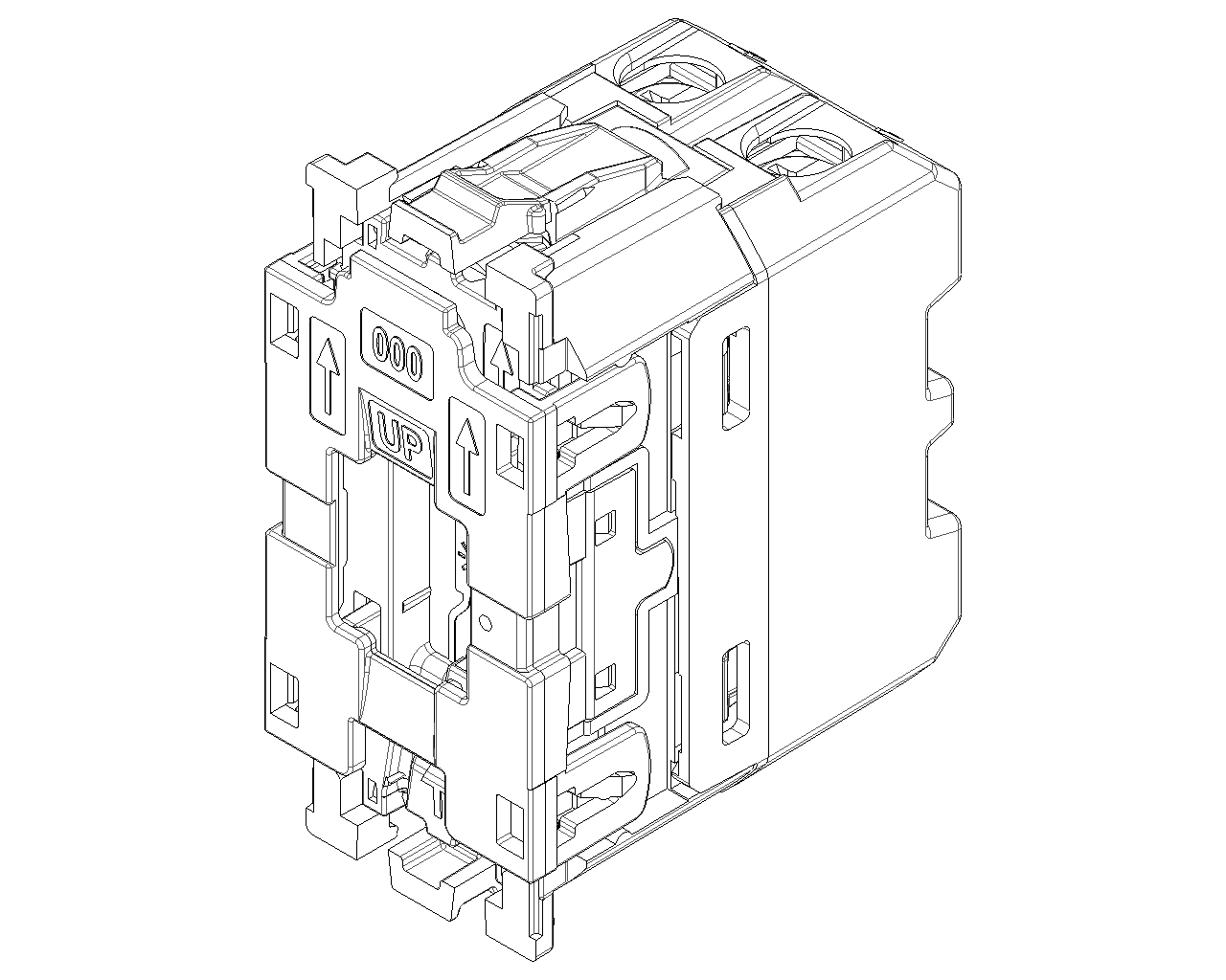 Invertitore 1P 10 AX 250 V~ illuminabile Vimar Linea 30012
