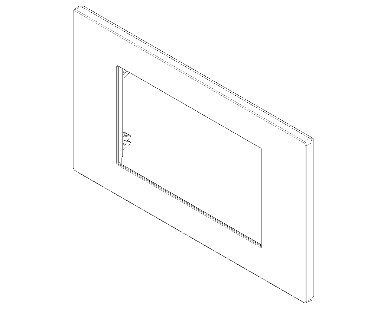 Placca 4 moduli, metallo, bronzo Vimar Linea 30654.71