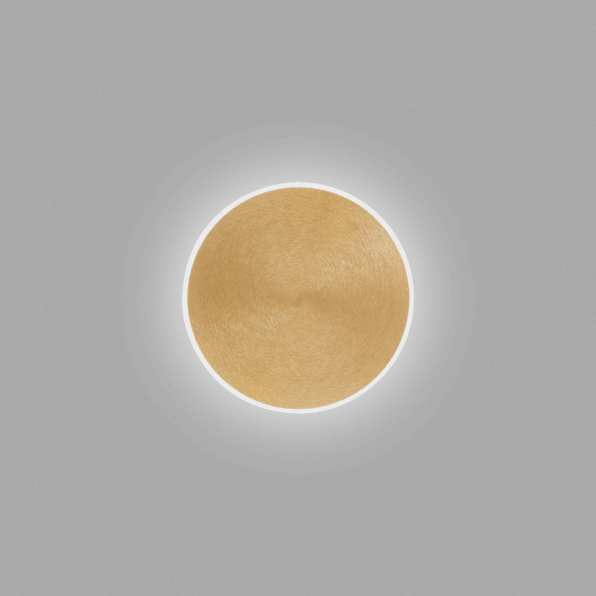 GEALUCE Applique in metallo bianco-oro-nero satinato. Diffusore in metacrilato bianco opale. LED FORTUNA A/G