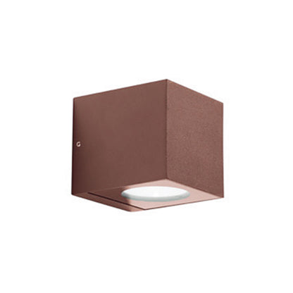 Applique Down LED da Esterno IP65 12W 1050lm | Alluminio Bianco Nero Marrone | Caldo o Naturale | Gealuce
