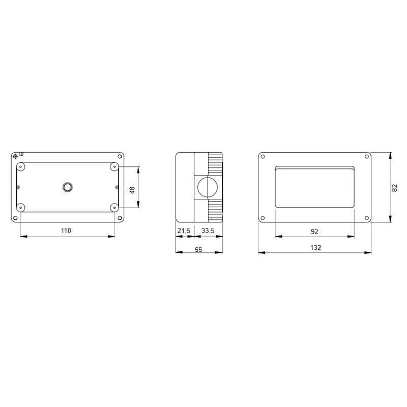 CONTENITORE 4(4X1) POSTI ORIZZ.PROT GEWGW27004