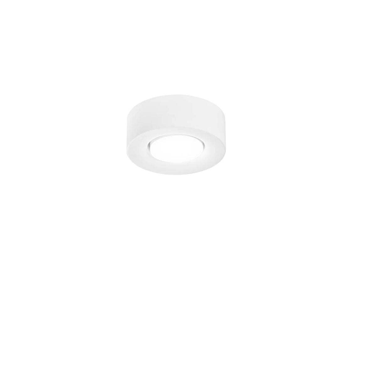 Plafoniera in Gesso Verniciabile ATHEN – Rotonda o Quadrata | 1, 2 o 3 Luci | Attacco GX53