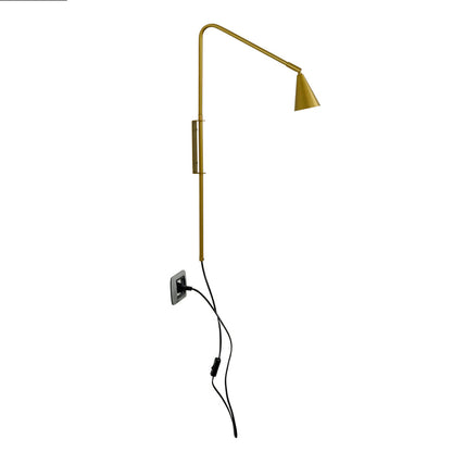 Applique da Parete ENEA – Struttura in Metallo con Punto Luce Orientabile |  Luce Ambiente Design