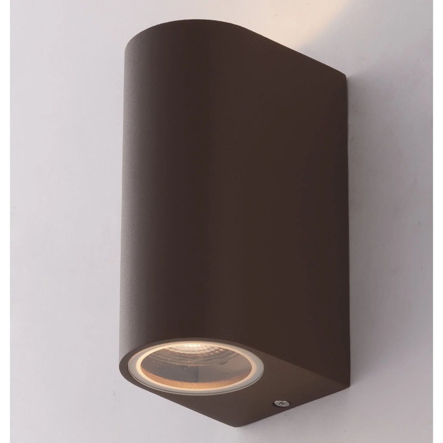 Applique per esterno in alluminio con singola o doppia emissione bianco , antracite o corten lampade GU10 non incluse ONE