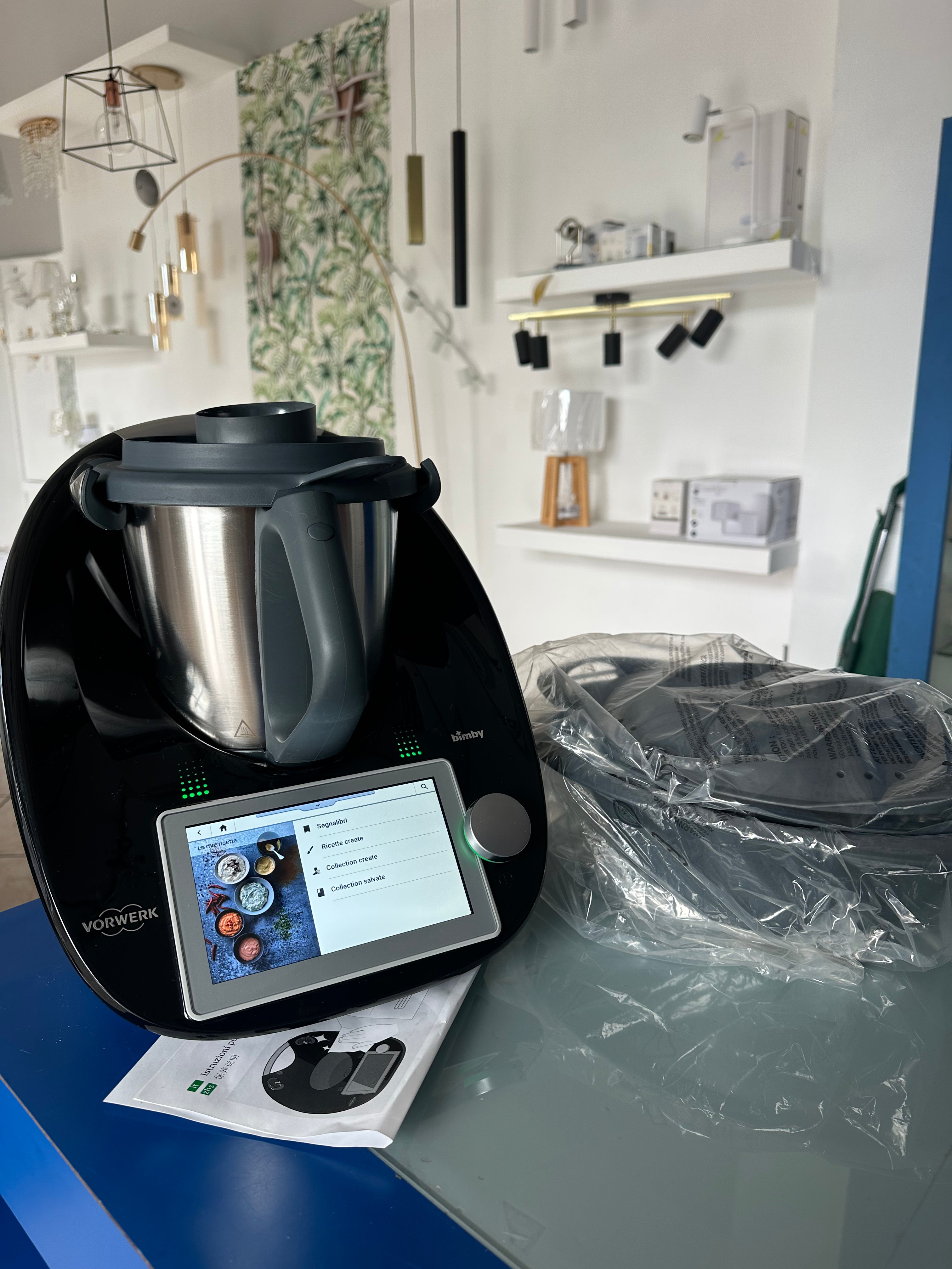 Bimby Tm6 Nero Sparkling Limited Edition Vorwerk (Nuovo)