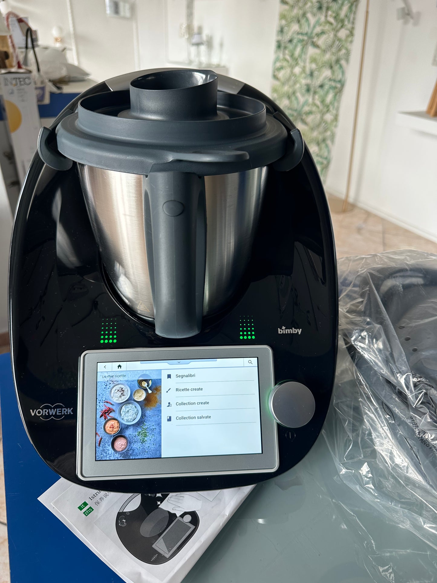 Bimby Tm6 Nero Sparkling Limited Edition Vorwerk (Nuovo)
