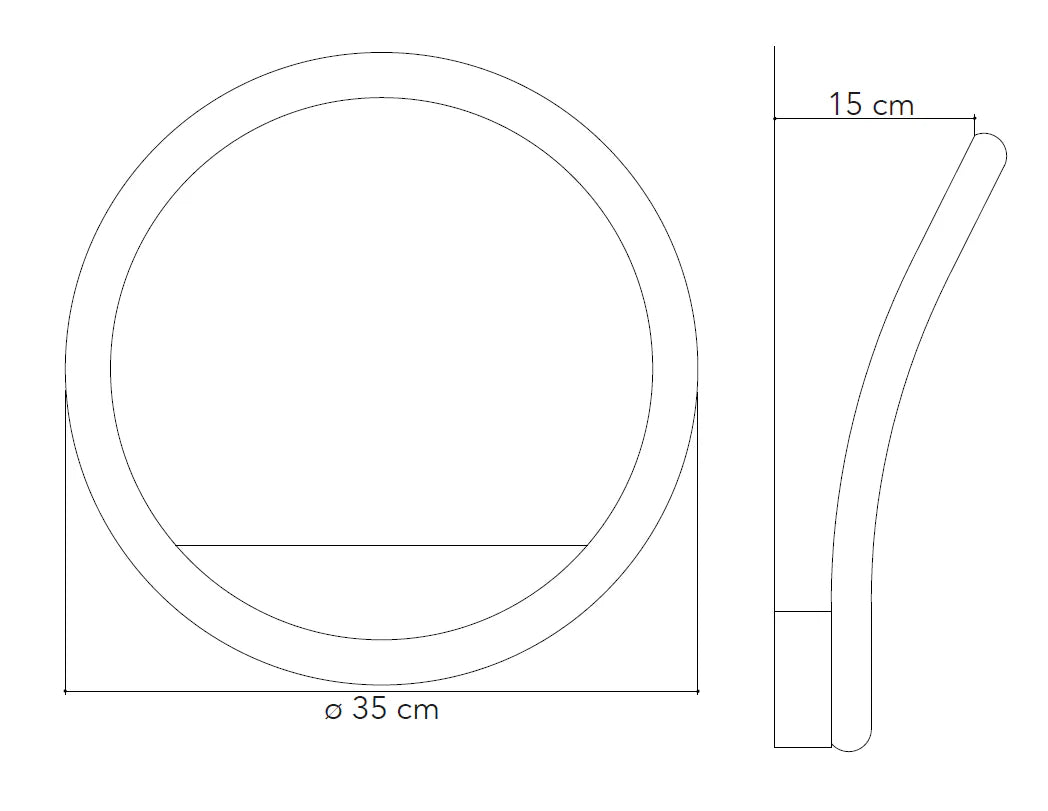 Applique LED in metallo diffusore silicone varianti bianco-nero con interruttore e spina CCT LINGER