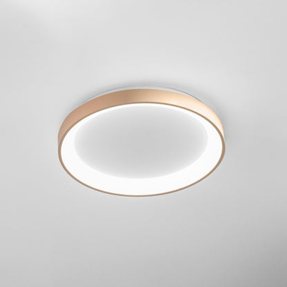 Plafoniera LED GEALUCE KRIZIA – 30W CCT 2600lm Dimmerabile | Alluminio con Diffusore Acrilico | Terracotta, Beige, Verde Salvia