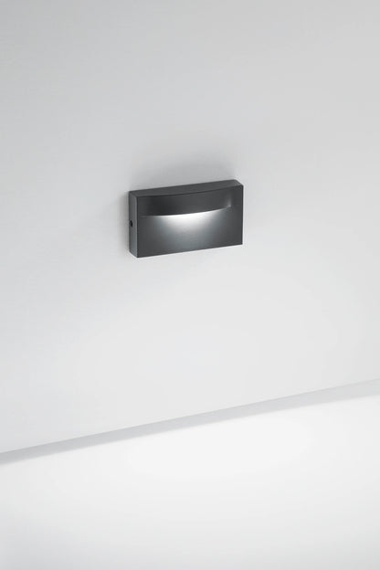 Applique LED da Esterno IP65 8W 1100lm 3000K | Alluminio Bianco Nero Bronzo | Fascio 120° | Mobula