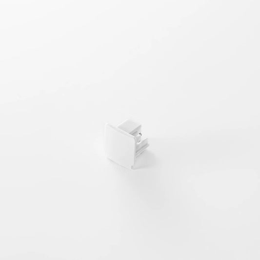 Tappo di Chiusura per Binario Trifase RAIL | Bianco o Nero | Alluminio | INTEC