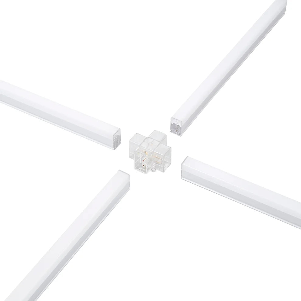 Connettori e Accessori per Barre LED | Bianco PC | Shape INTEC