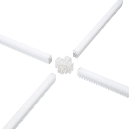 Connettori e Accessori per Barre LED | Bianco PC | Shape INTEC