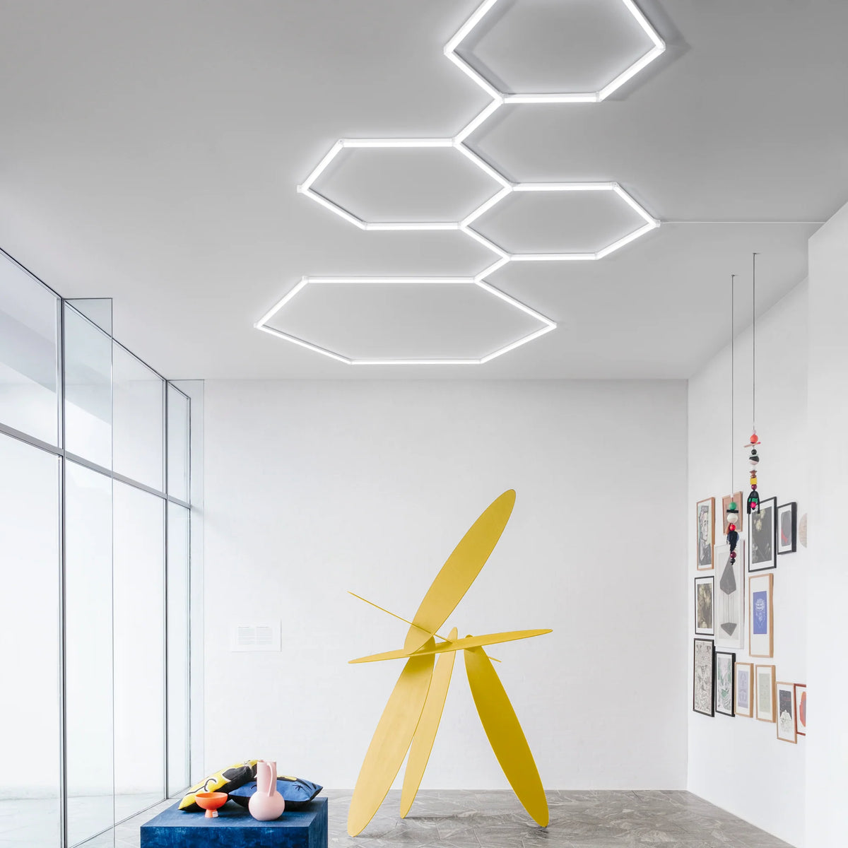 Connettori e Accessori per Barre LED | Bianco PC | Shape INTEC