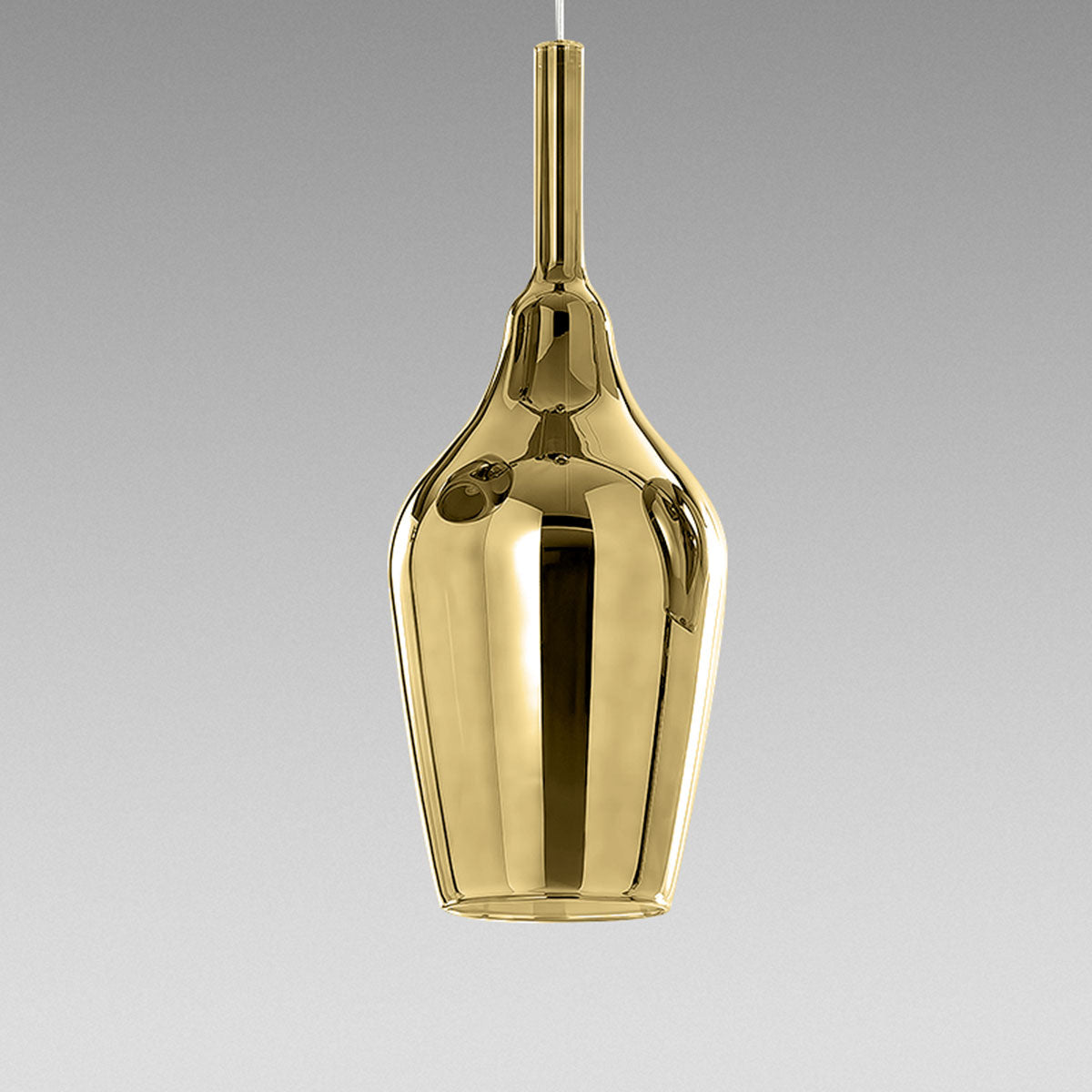 GEALUCE Vetro borosilicato con portalampada E27 e cavo 3MT varie finiture OFELIA KIT S/12