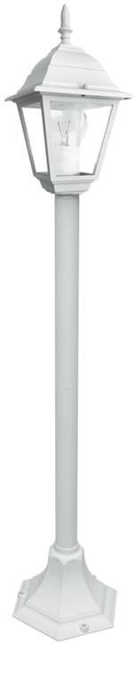 Lampa ogrodowa słupkowa IP44 aluminiowa antracytowa lub biała 1xE27 brak w zestawie ROMA
