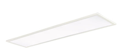 Panel LED 40W prostokątny z aluminiową ramą i białym akrylowym dyfuzorem, system wpuszczany PANEL-BK
