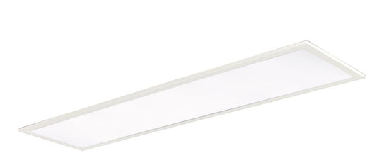 Panel LED 40W prostokątny z aluminiową ramą i białym akrylowym dyfuzorem, system wpuszczany PANEL-BK