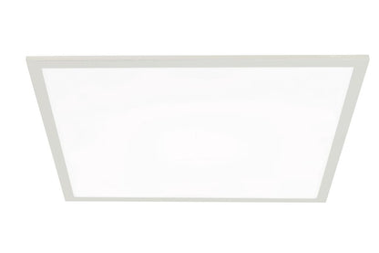 Kwadratowy panel LED 40W z aluminiową ramą i białym dyfuzorem akrylowym, system do montażu wpuszczanego PANEL-BK
