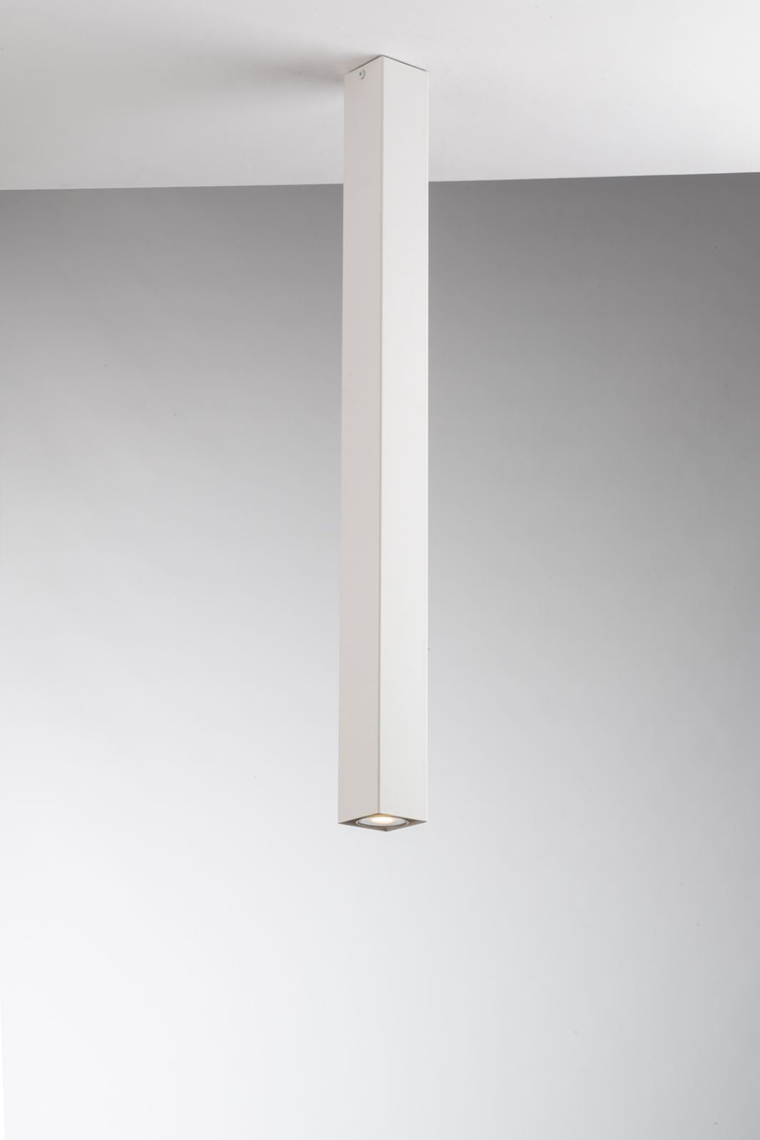 Plafoniera quadra 1XGU10 non incl. 75 cm bianco-nero-oro-corten FLUKE-PLQ75