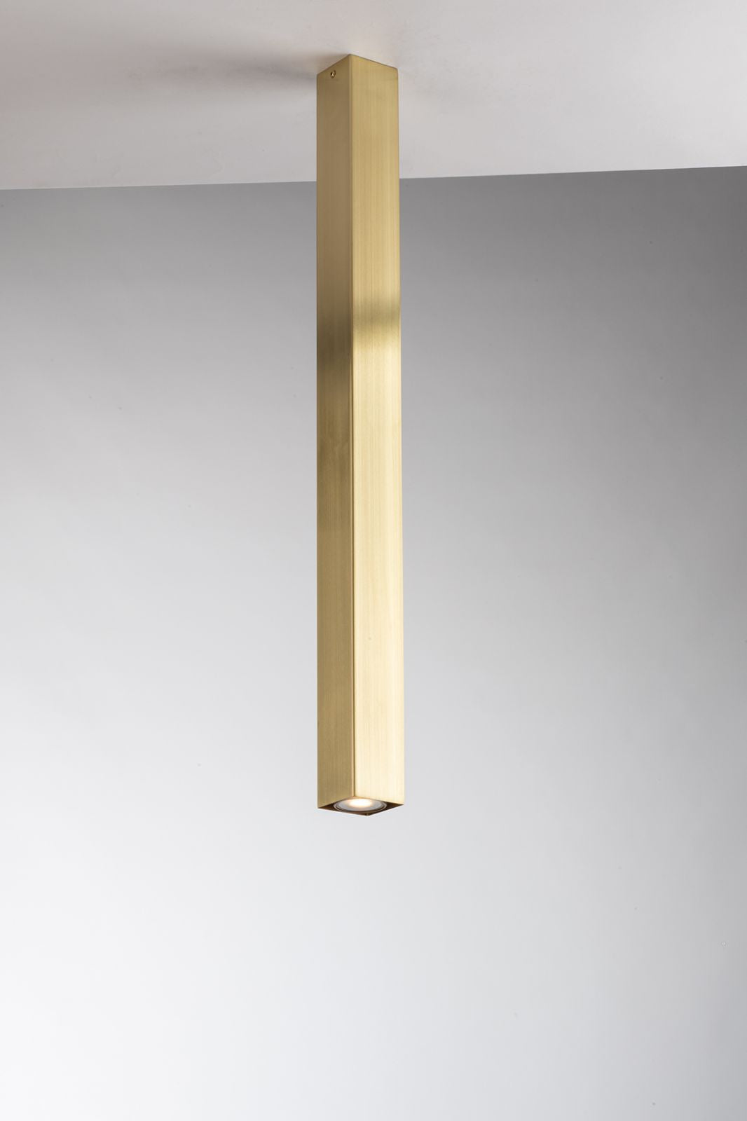 Plafoniera quadra 1XGU10 non incl. 75 cm bianco-nero-oro-corten FLUKE-PLQ75