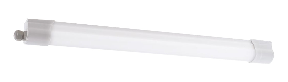Plafoniera stagna in policarbonato led integrato luce 4000°k 36W 3240 lumen con CREPUSCOLARE e SENSORE DI MOVIMENTO OCEAN