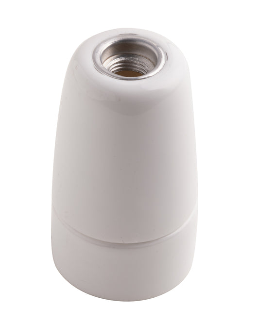 Oprawka porcelanowa biała E14 AC230V CLAY