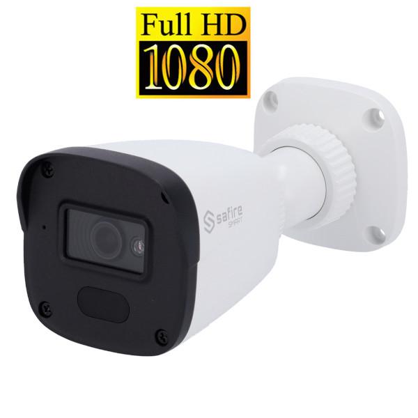 TELECAMERA IP BULLET 20MT IR 2MP CON POE CMOS E MICROFONO
