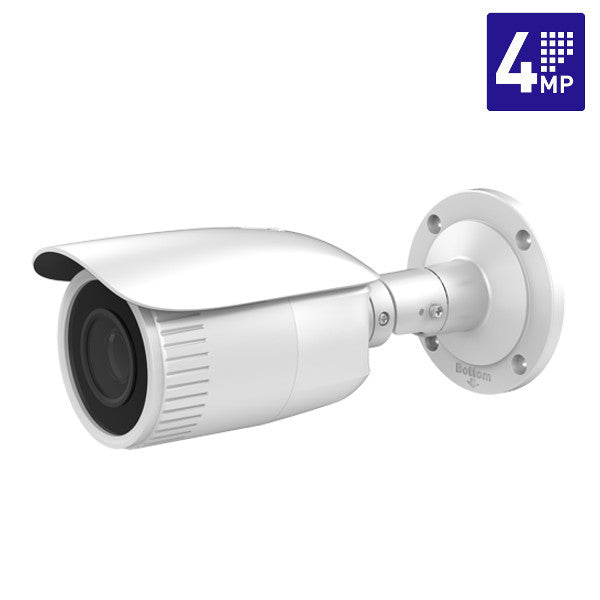 TELEC. IP BULLET 30MT IR 4MP VARIFOCALE CON POE CMOS VISSF-IPB786ZW-4E