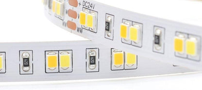 Strip LED CCT Regolabile 24W/m 13.260lm 5MT 24V IP20 | SMD2835 | INTEC
