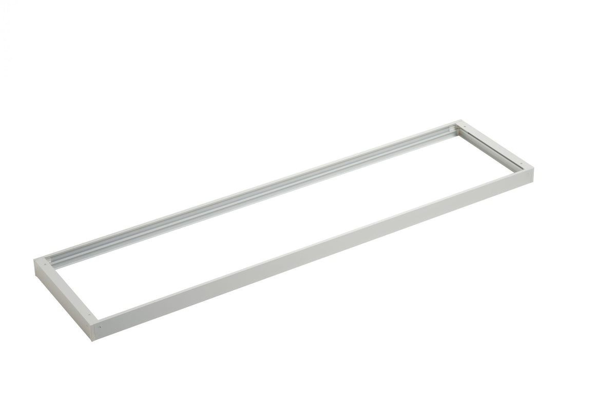 Struttura Porta Pannello LED 60x120 cm Finitura Bianca | Telaio da Incasso o Superficie | INTEC PANEL