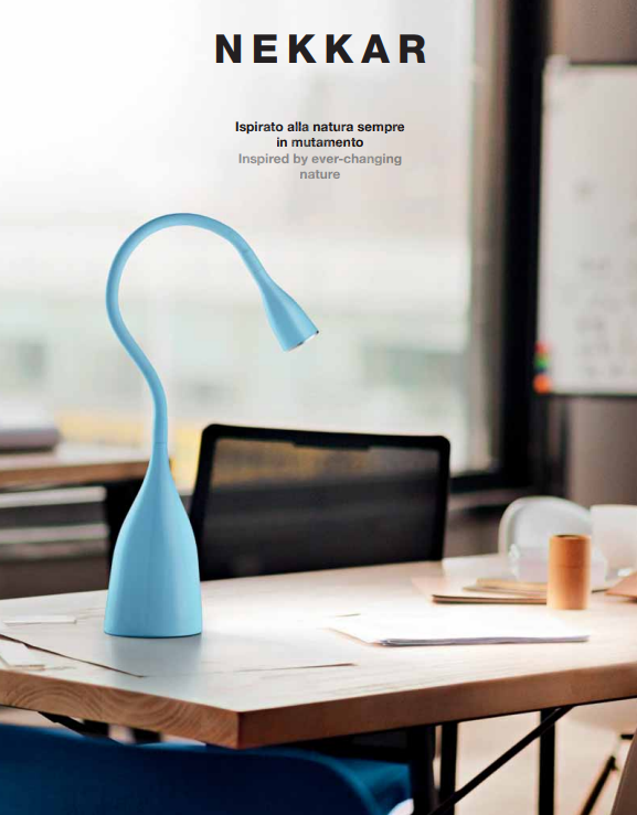 Lampada Da Scrivania Vintage Ralph - Design Colorato Corallo/Giallo/Blu/Verde, Compatibile E27, 14x57 Cm - Foto 6