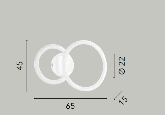 Plafoniera LED in alluminio bianco impreziosita dal diffusore in acrilico diamantato 45W 6000LM 3000-4000°k BRYANT-PL2