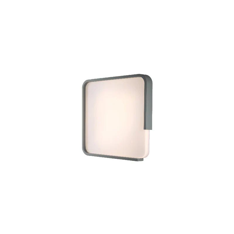 Plafoniera LED CCT in plastica grigio e diffusore in acrilico bianco 40W 4125LM WAYOUT