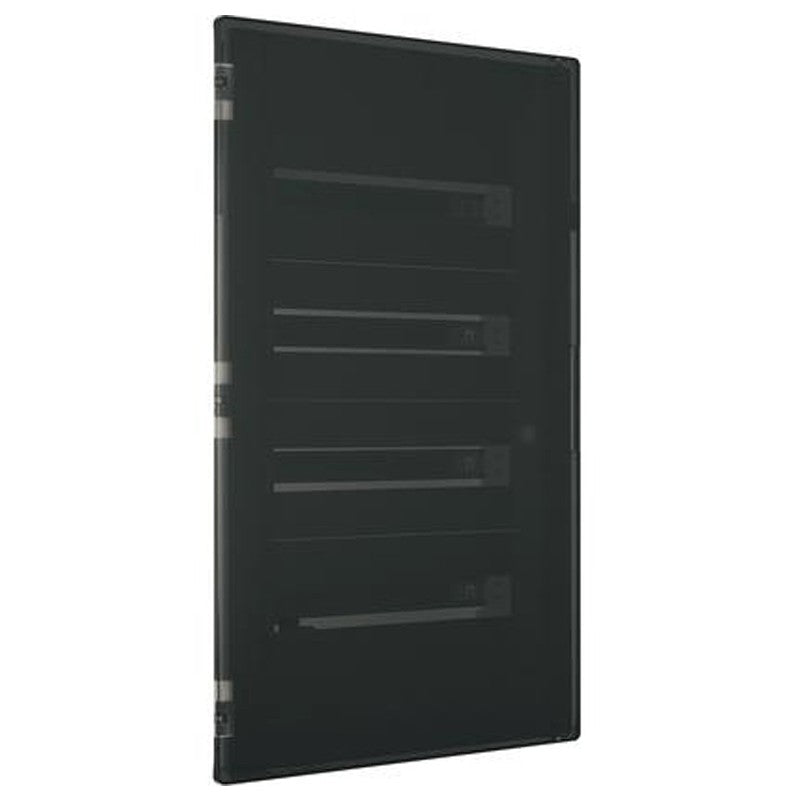 Centrală electrică Bticino încastrată cu ușiță fumurie, 72 de module F315P72