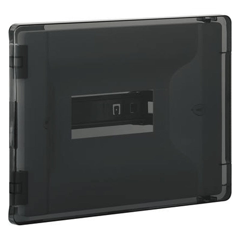 Centrală Bticino încastrată cu ușiță fumurie, 8 module F315P8
