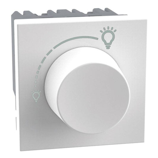 Dimmer Rotativo Universale 2 Moduli Bianco | BTicino MatixGO | JW4415