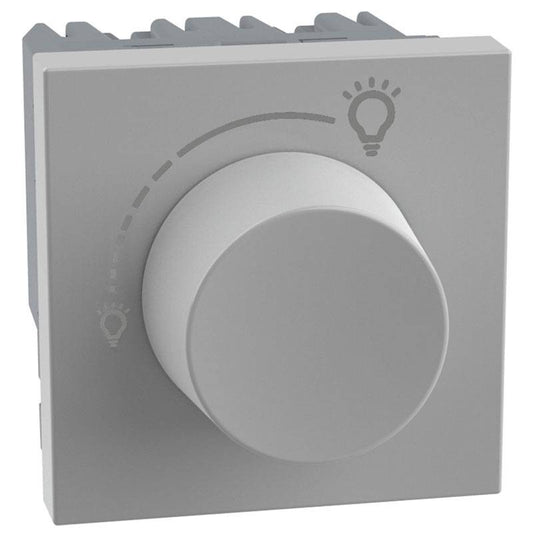 Dimmer Rotativo Universale 2 Moduli Grigio | BTicino MatixGO | JG4415