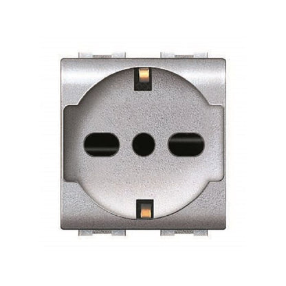 Priză dublă Shuko Life 2p+T 10/16a 2 Module
