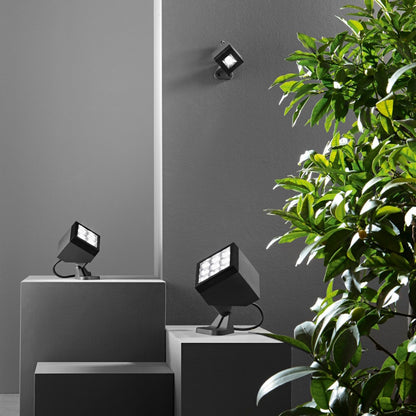 Faretto LED da Esterno Orientabile IP65 6W 3000K – Pavé