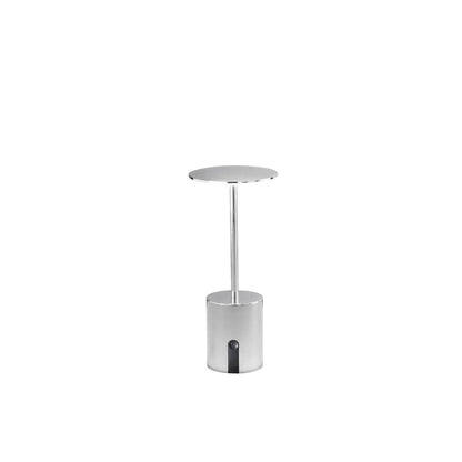 Lampada LED da esterno LIBERTY ricaricabile in metallo con dimmer